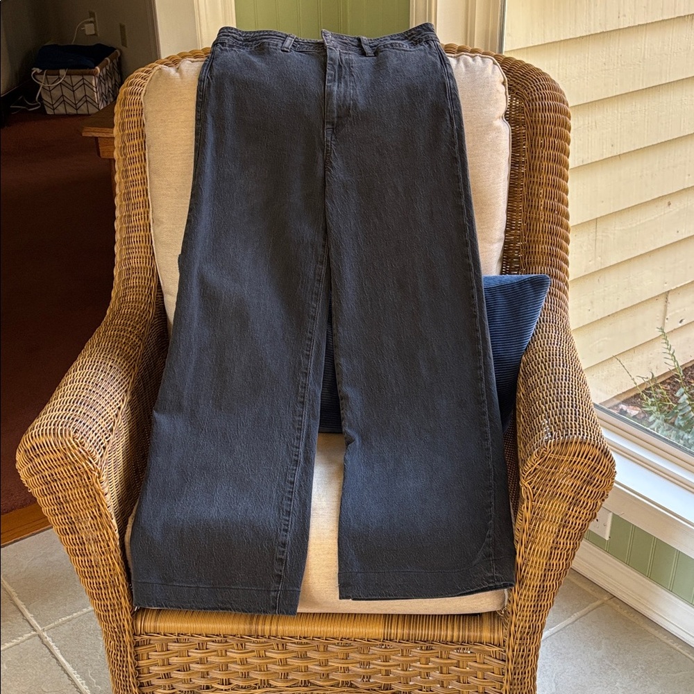 Faherty Wide Leg Jeans